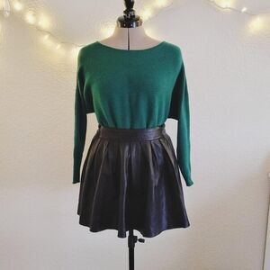 Doleman Sleeve Emerald Sweater